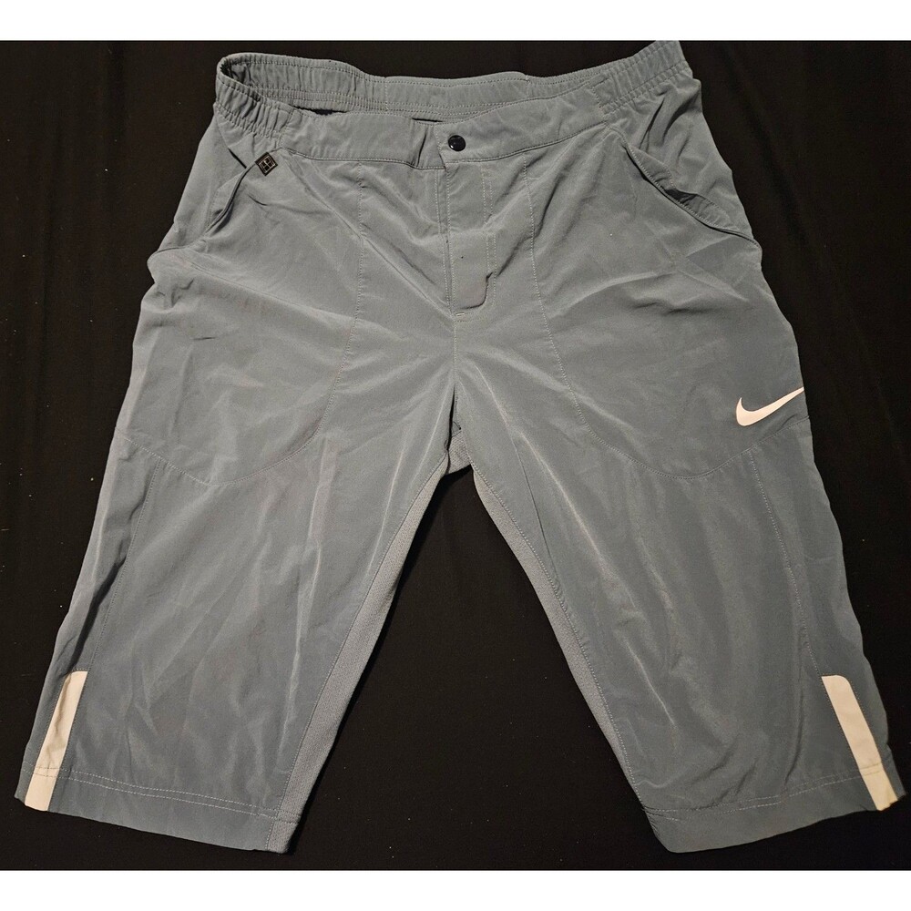 Nike Rafael Nadal Tennis Shorts Men’s Medium Gray Dri-Fit Performance Rare
